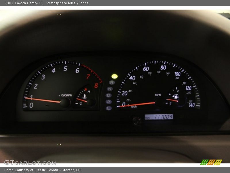 Stratosphere Mica / Stone 2003 Toyota Camry LE