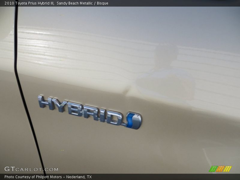 Sandy Beach Metallic / Bisque 2010 Toyota Prius Hybrid III