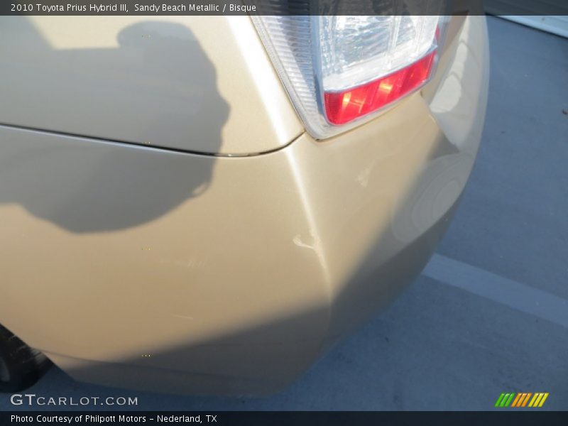 Sandy Beach Metallic / Bisque 2010 Toyota Prius Hybrid III