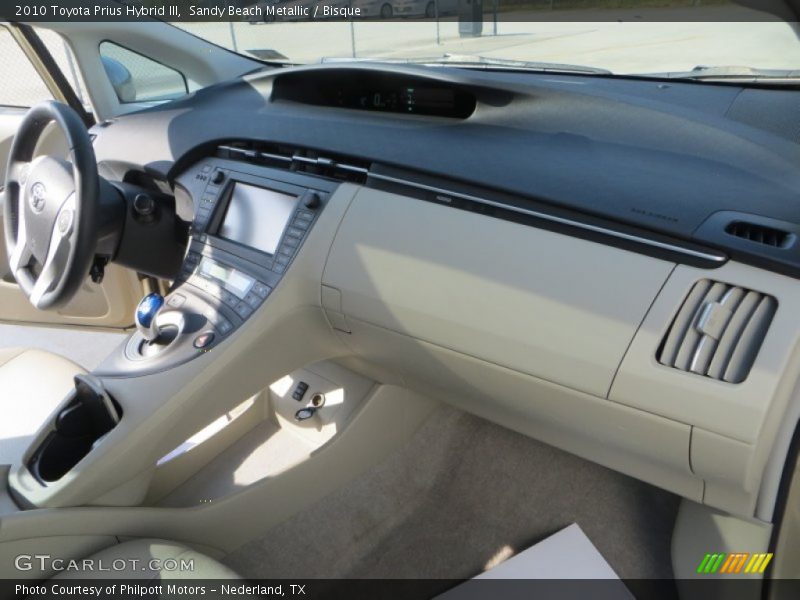 Sandy Beach Metallic / Bisque 2010 Toyota Prius Hybrid III