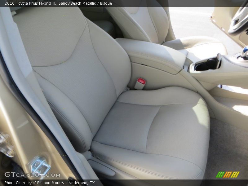 Sandy Beach Metallic / Bisque 2010 Toyota Prius Hybrid III