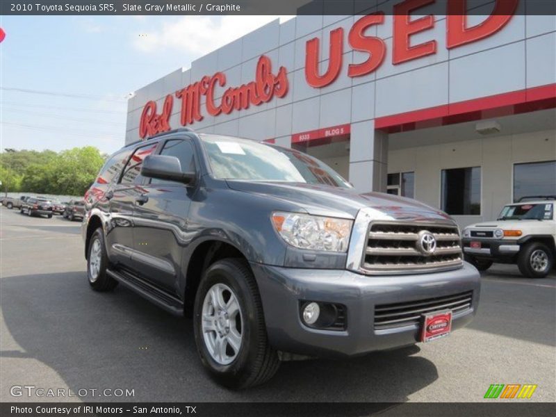 Slate Gray Metallic / Graphite 2010 Toyota Sequoia SR5