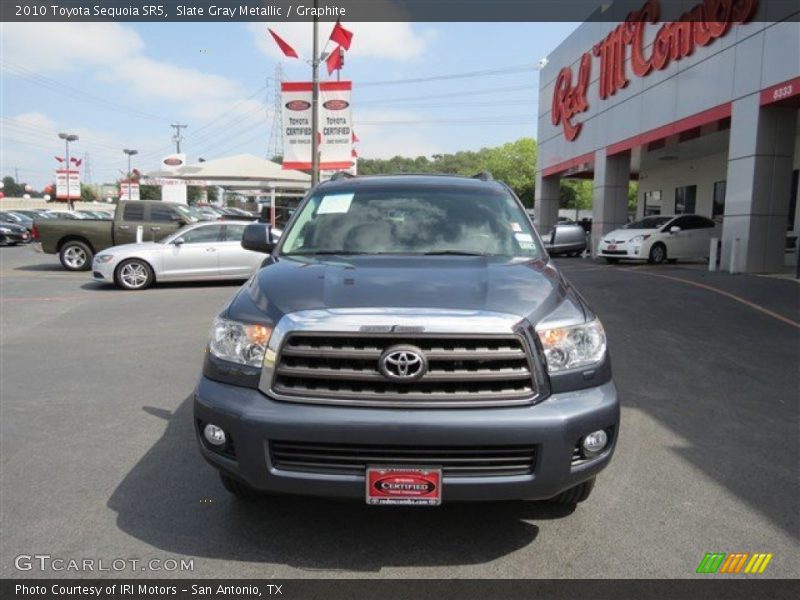 Slate Gray Metallic / Graphite 2010 Toyota Sequoia SR5