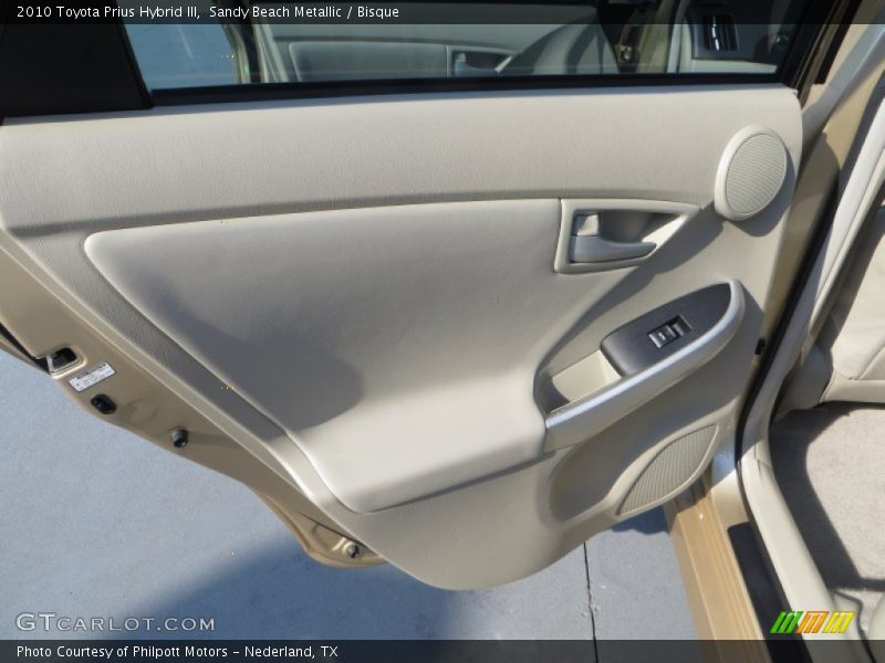 Sandy Beach Metallic / Bisque 2010 Toyota Prius Hybrid III