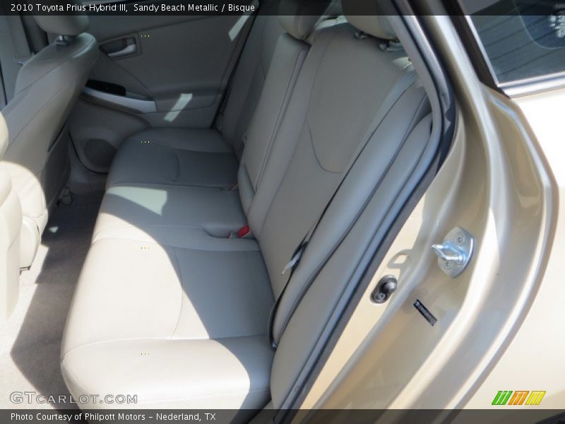 Sandy Beach Metallic / Bisque 2010 Toyota Prius Hybrid III