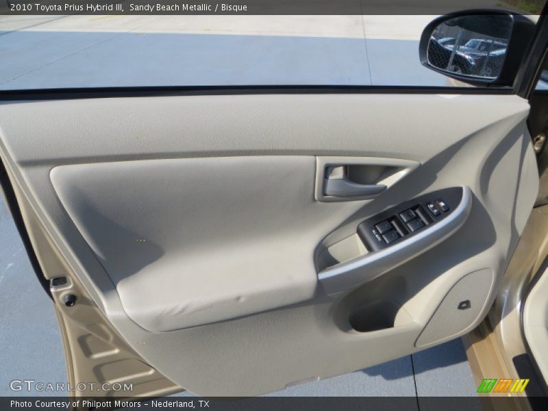 Sandy Beach Metallic / Bisque 2010 Toyota Prius Hybrid III