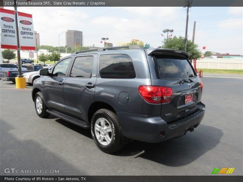 Slate Gray Metallic / Graphite 2010 Toyota Sequoia SR5