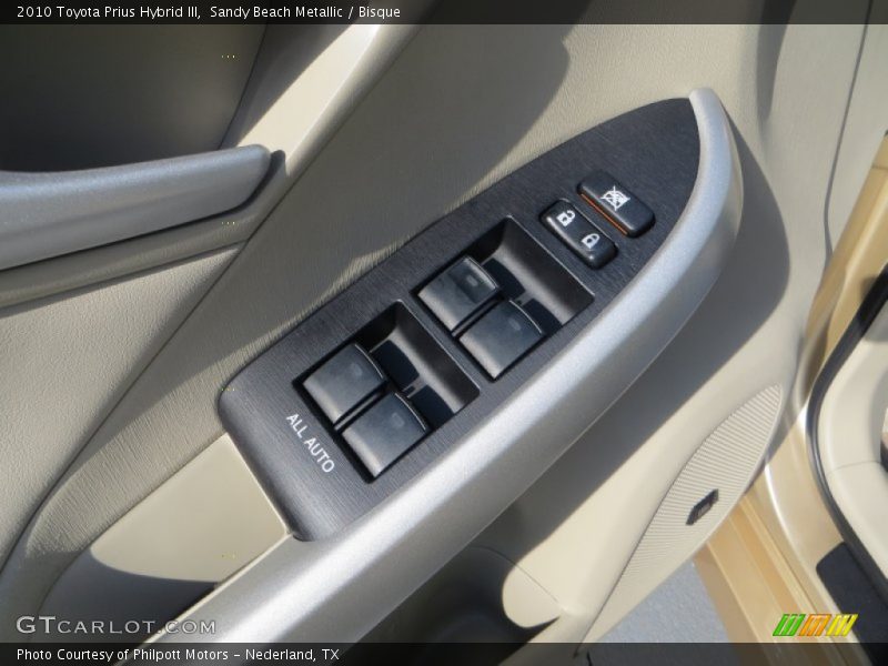 Sandy Beach Metallic / Bisque 2010 Toyota Prius Hybrid III