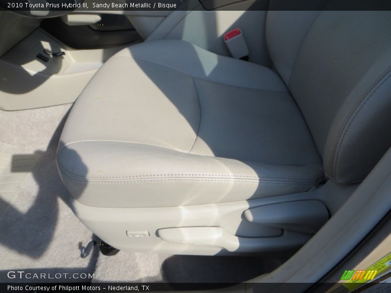 Sandy Beach Metallic / Bisque 2010 Toyota Prius Hybrid III