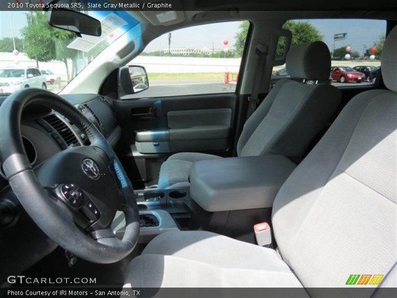 Slate Gray Metallic / Graphite 2010 Toyota Sequoia SR5