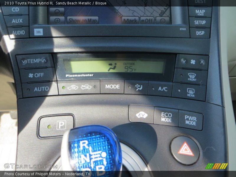 Sandy Beach Metallic / Bisque 2010 Toyota Prius Hybrid III
