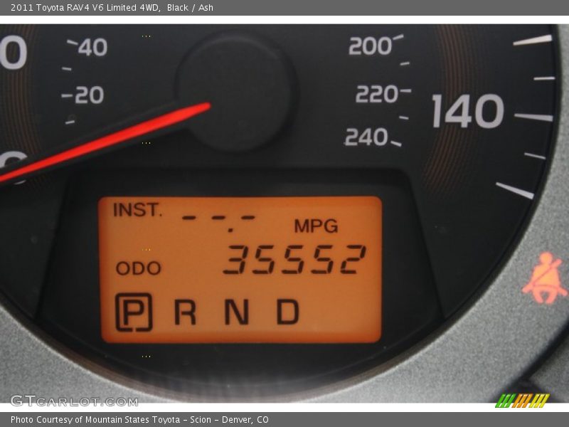 Black / Ash 2011 Toyota RAV4 V6 Limited 4WD