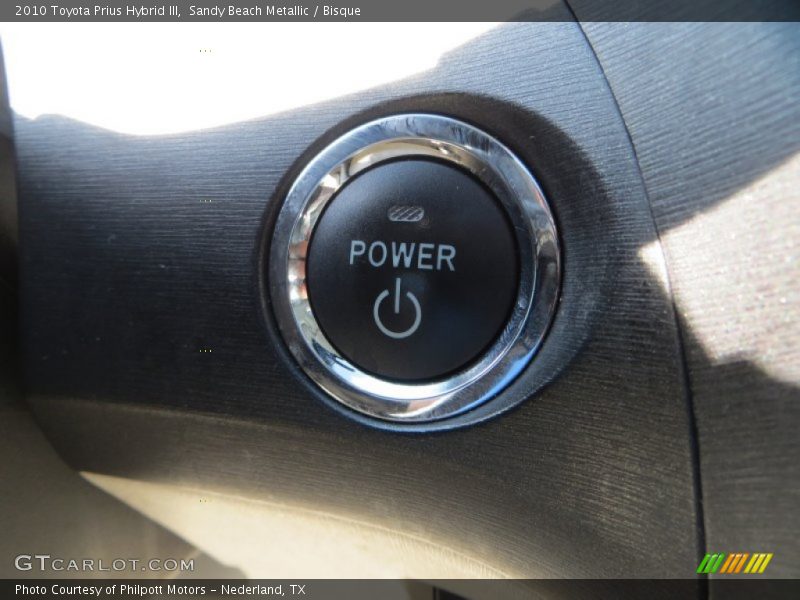 Sandy Beach Metallic / Bisque 2010 Toyota Prius Hybrid III