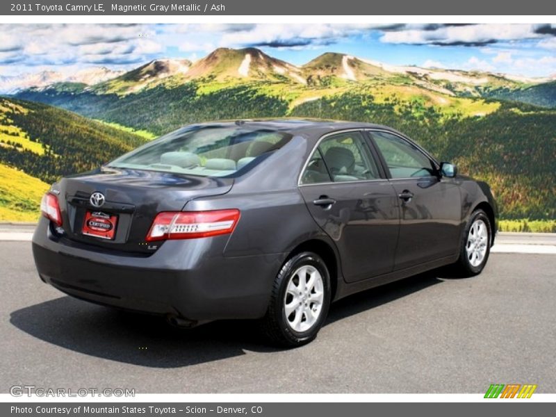 Magnetic Gray Metallic / Ash 2011 Toyota Camry LE