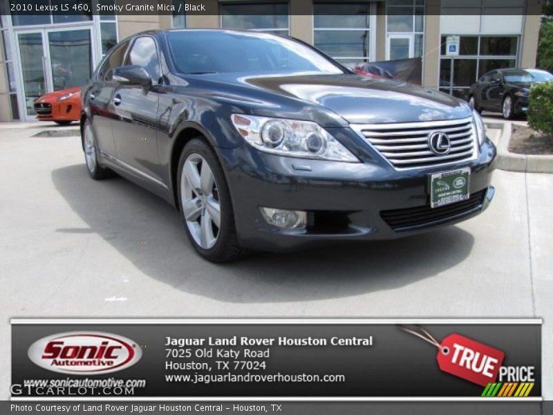 Smoky Granite Mica / Black 2010 Lexus LS 460