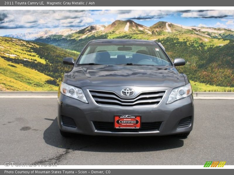 Magnetic Gray Metallic / Ash 2011 Toyota Camry LE