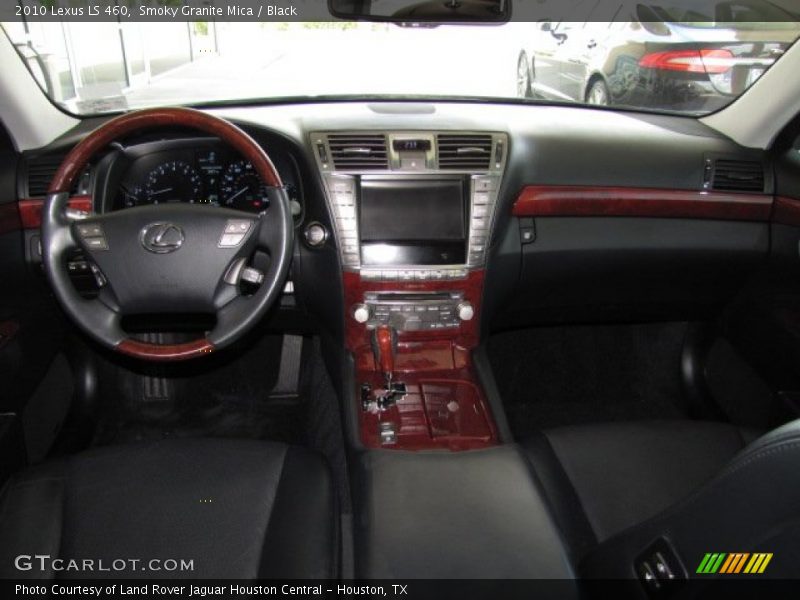 Smoky Granite Mica / Black 2010 Lexus LS 460