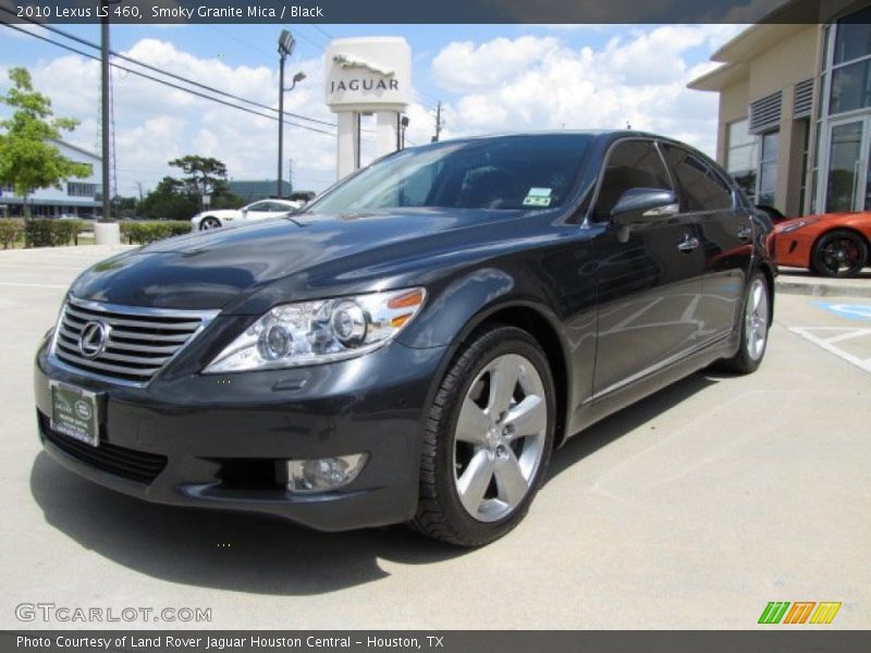 Smoky Granite Mica / Black 2010 Lexus LS 460