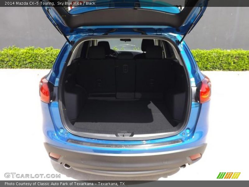 Sky Blue Mica / Black 2014 Mazda CX-5 Touring