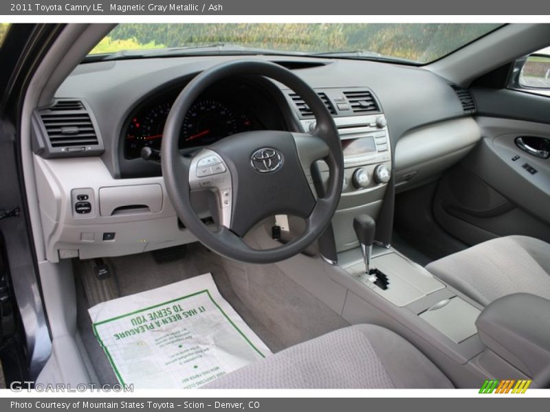 Magnetic Gray Metallic / Ash 2011 Toyota Camry LE