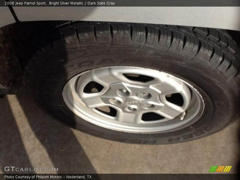 Bright Silver Metallic / Dark Slate Gray 2008 Jeep Patriot Sport