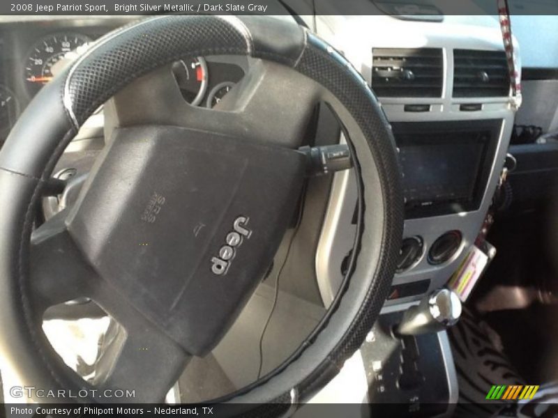 Bright Silver Metallic / Dark Slate Gray 2008 Jeep Patriot Sport