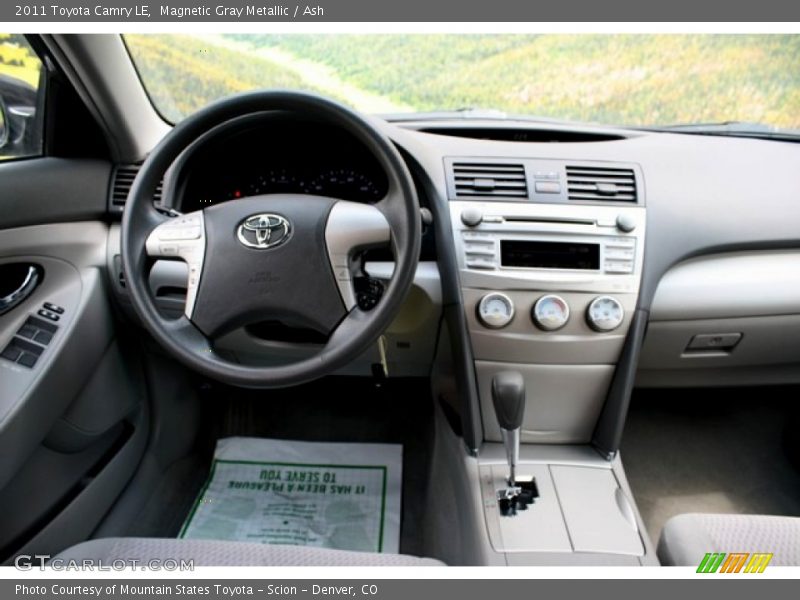 Magnetic Gray Metallic / Ash 2011 Toyota Camry LE