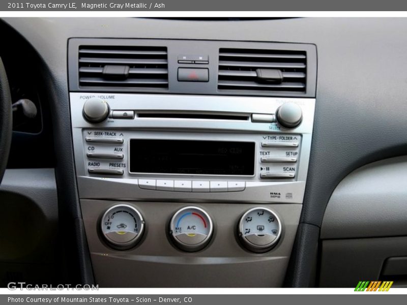 Magnetic Gray Metallic / Ash 2011 Toyota Camry LE