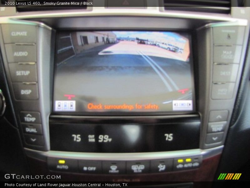 Smoky Granite Mica / Black 2010 Lexus LS 460