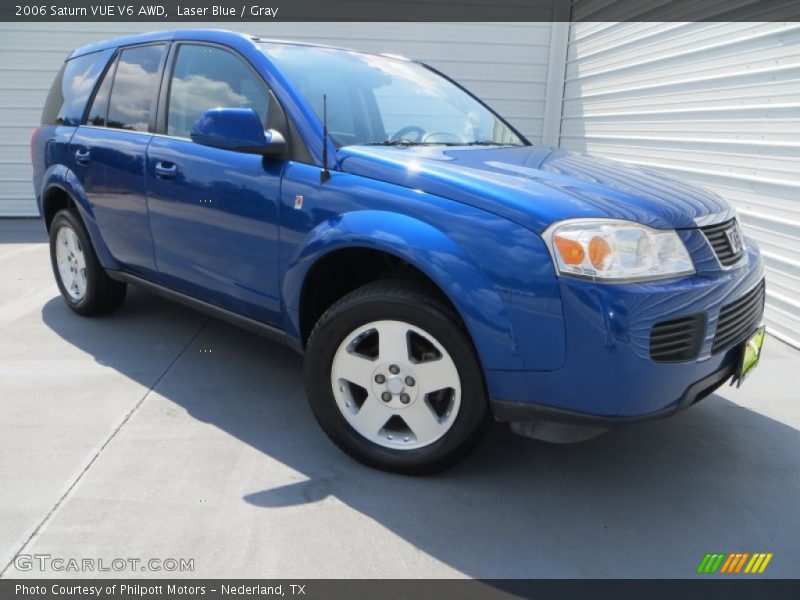 Laser Blue / Gray 2006 Saturn VUE V6 AWD
