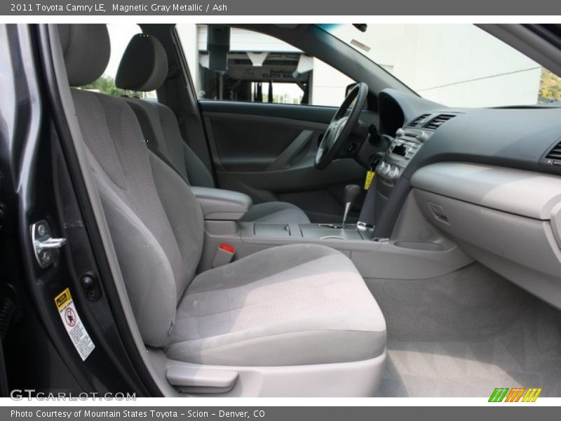 Magnetic Gray Metallic / Ash 2011 Toyota Camry LE