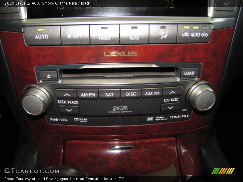Smoky Granite Mica / Black 2010 Lexus LS 460