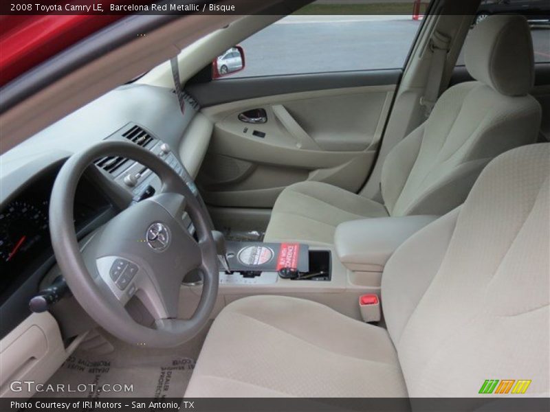 Barcelona Red Metallic / Bisque 2008 Toyota Camry LE