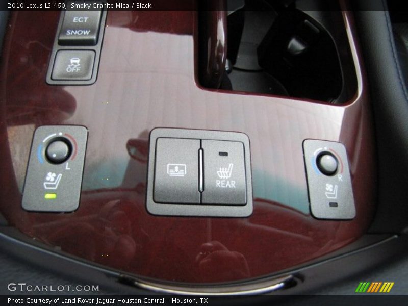Smoky Granite Mica / Black 2010 Lexus LS 460