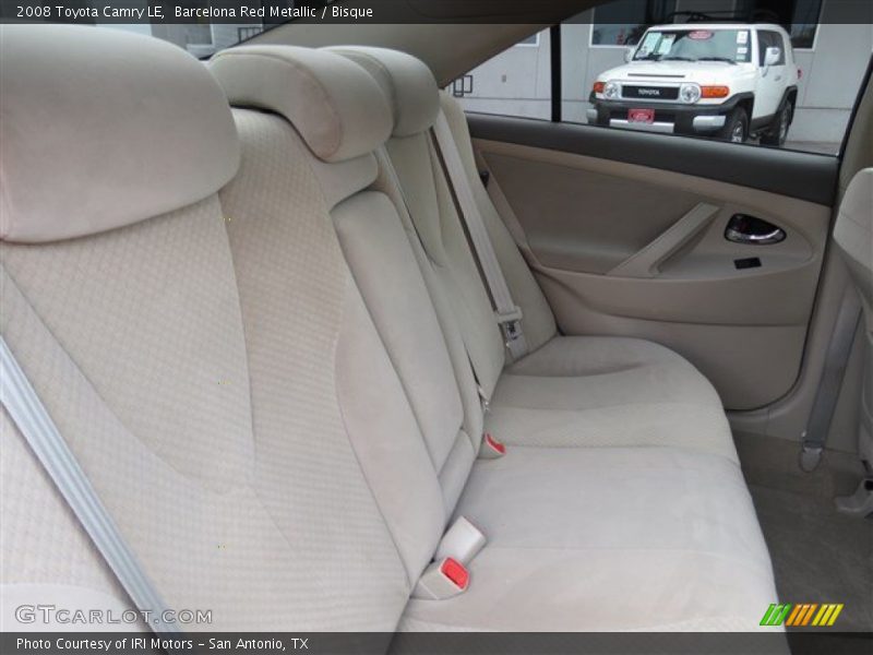 Barcelona Red Metallic / Bisque 2008 Toyota Camry LE