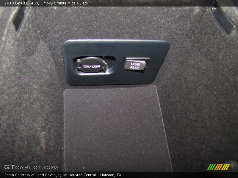 Smoky Granite Mica / Black 2010 Lexus LS 460
