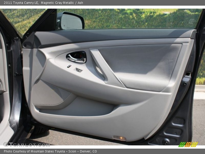 Magnetic Gray Metallic / Ash 2011 Toyota Camry LE