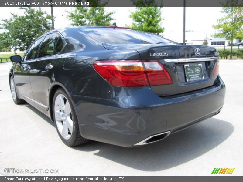 Smoky Granite Mica / Black 2010 Lexus LS 460