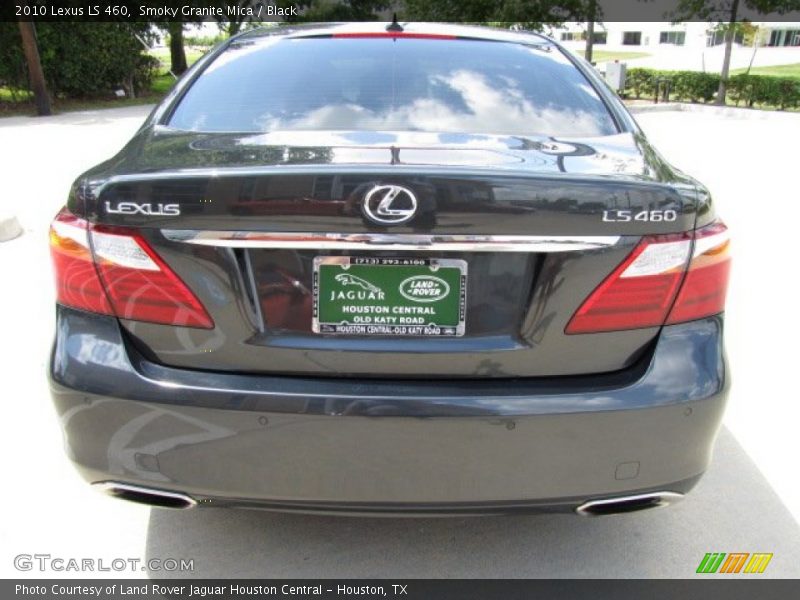 Smoky Granite Mica / Black 2010 Lexus LS 460