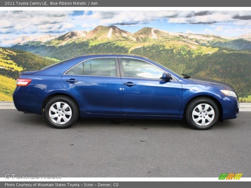 Blue Ribbon Metallic / Ash 2011 Toyota Camry LE