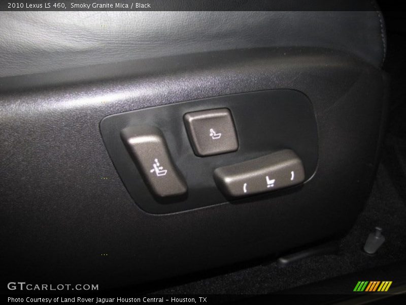 Smoky Granite Mica / Black 2010 Lexus LS 460