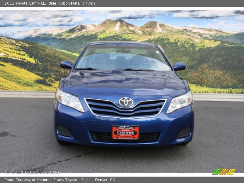 Blue Ribbon Metallic / Ash 2011 Toyota Camry LE