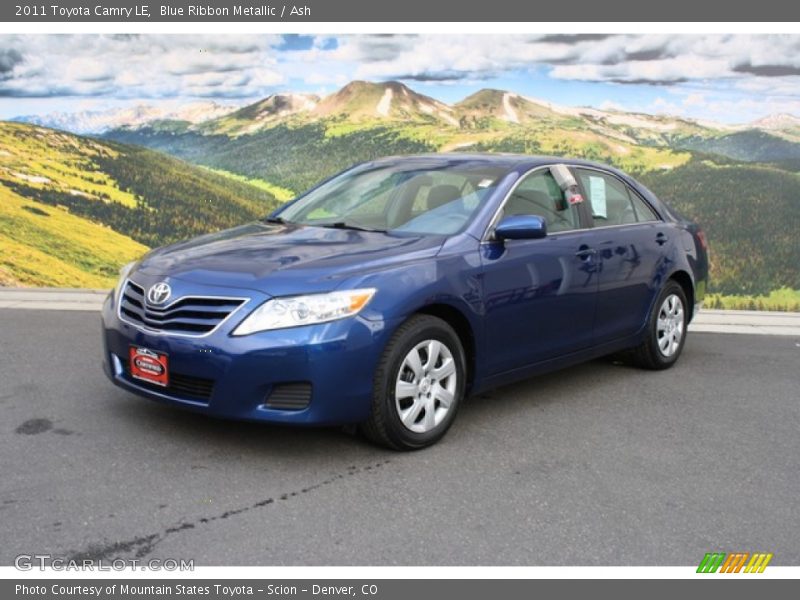 Blue Ribbon Metallic / Ash 2011 Toyota Camry LE