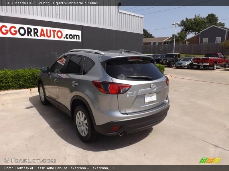 Liquid Silver Metallic / Black 2014 Mazda CX-5 Touring