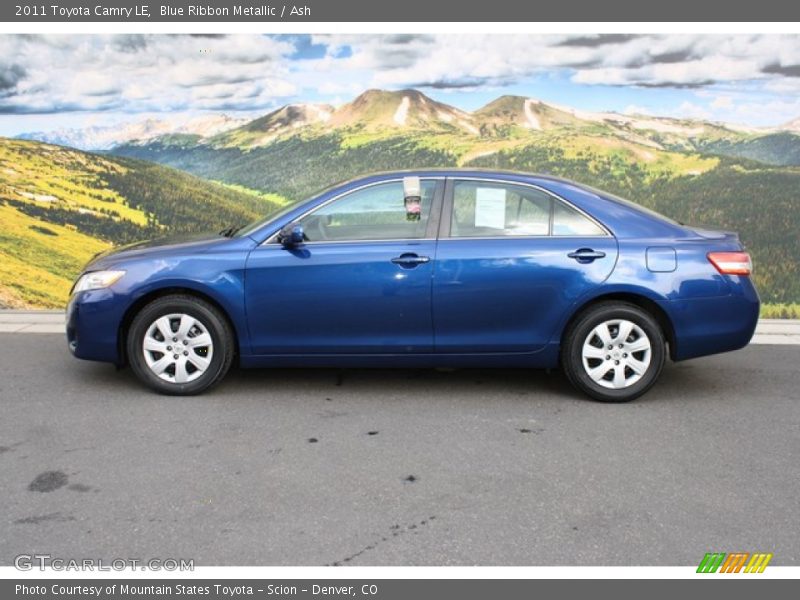 Blue Ribbon Metallic / Ash 2011 Toyota Camry LE