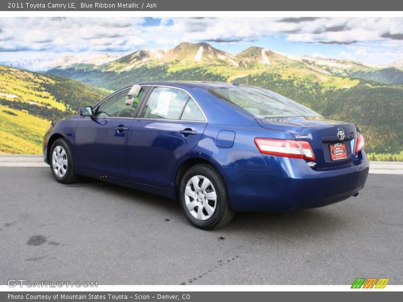 Blue Ribbon Metallic / Ash 2011 Toyota Camry LE