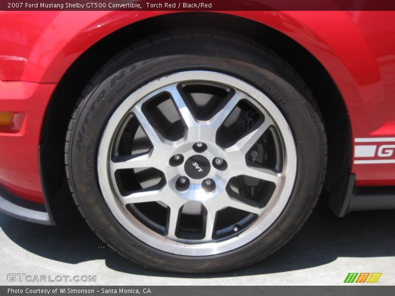 Torch Red / Black/Red 2007 Ford Mustang Shelby GT500 Convertible