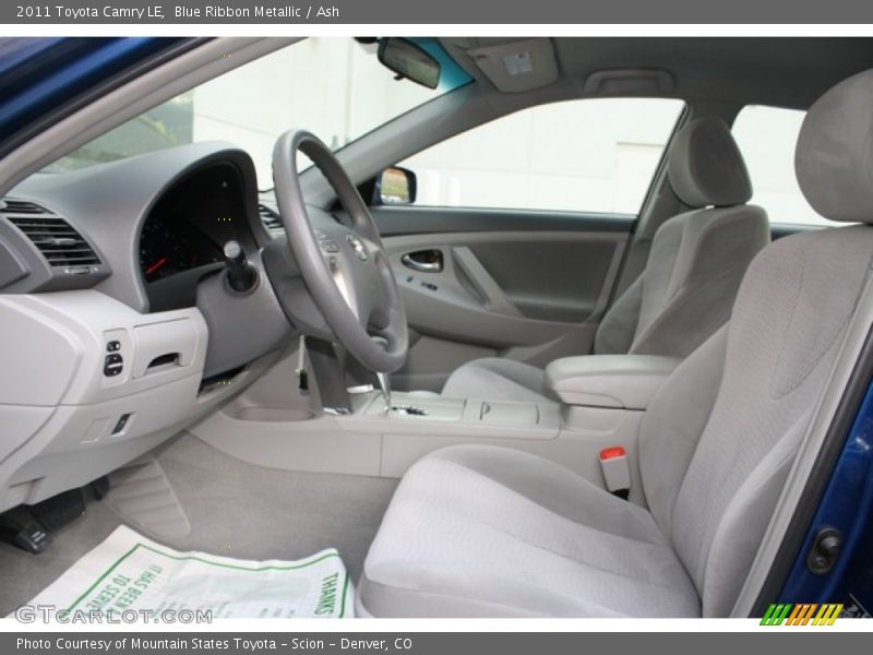 Blue Ribbon Metallic / Ash 2011 Toyota Camry LE