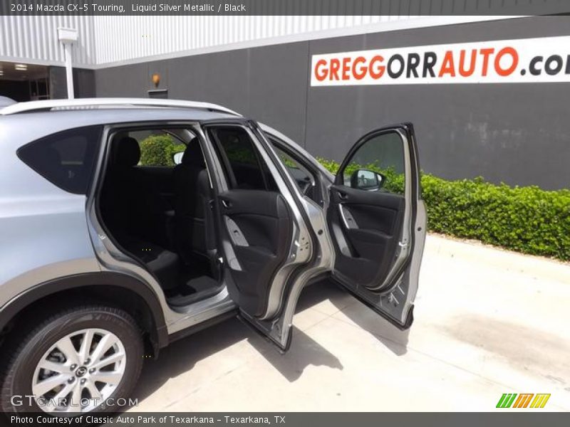 Liquid Silver Metallic / Black 2014 Mazda CX-5 Touring