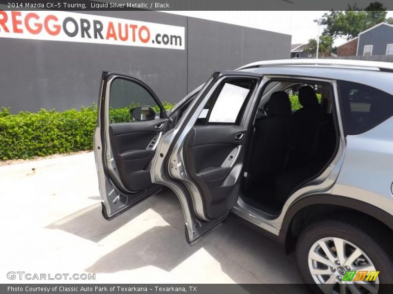 Liquid Silver Metallic / Black 2014 Mazda CX-5 Touring